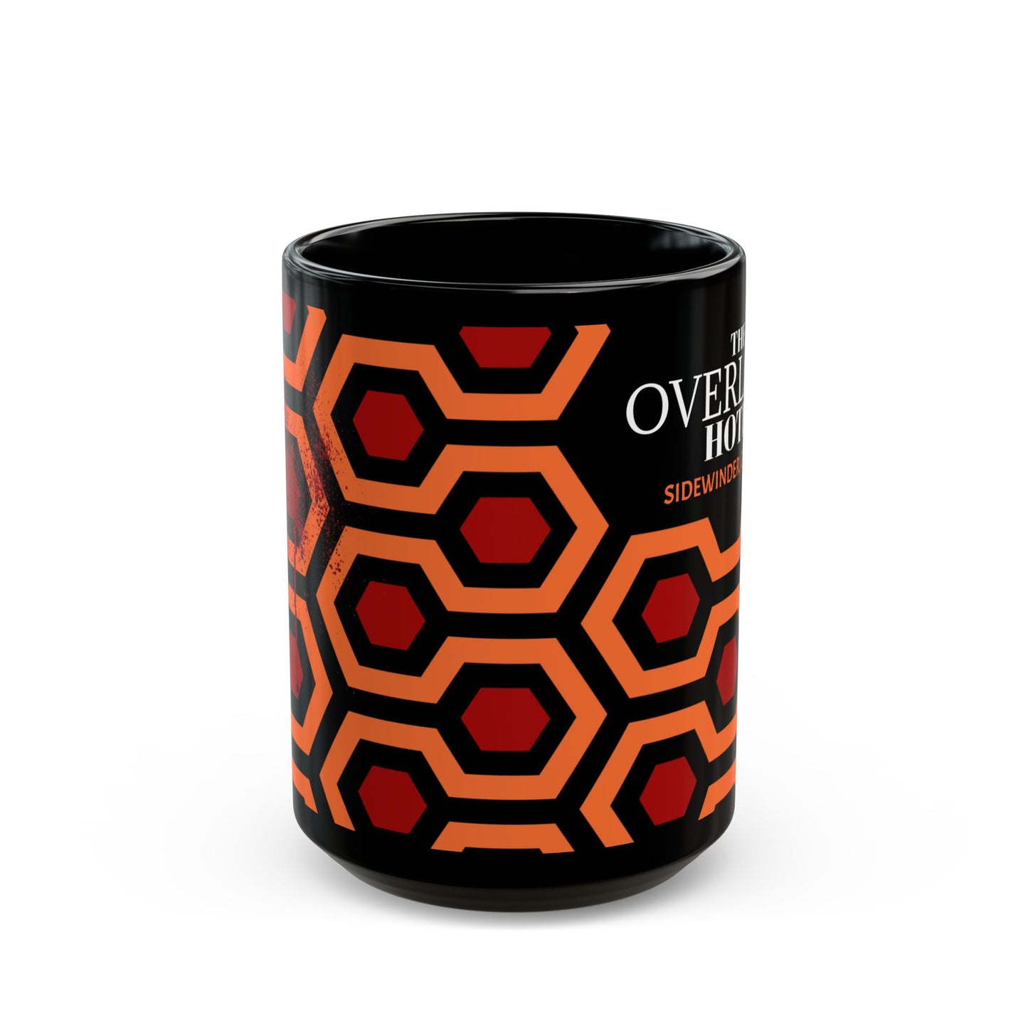 Shining Mug with Overlook Logo add Blood