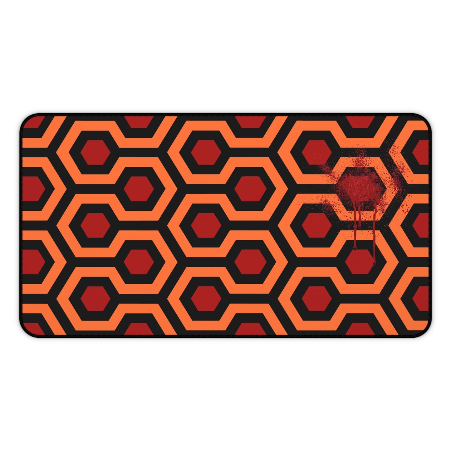 Overlook Hotel carpet pattern mousepad, The Shining Desk mat I Horror Movie Fan Gift, Desk Protector Gothic Playmmat, Stephen King Mouse Pad