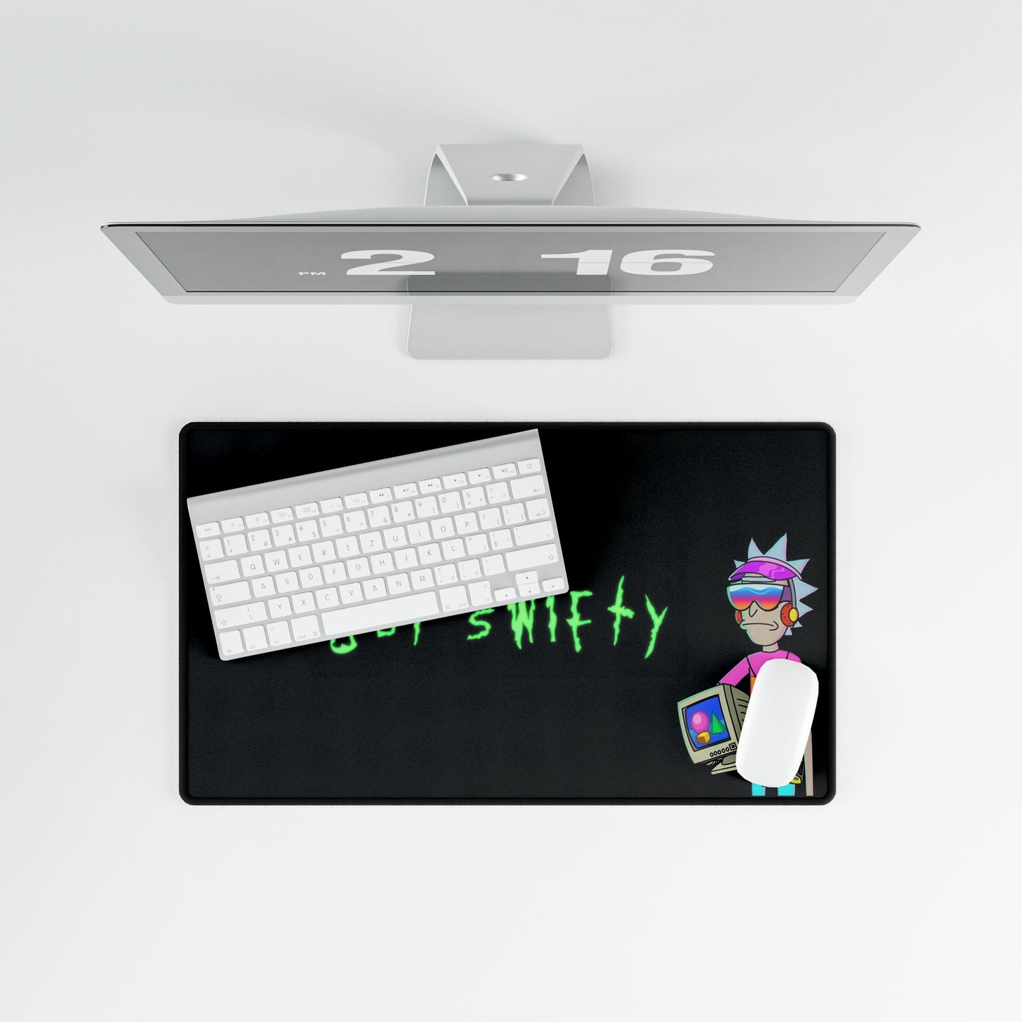 Get Swifty Rick & Morty Mouse Pad