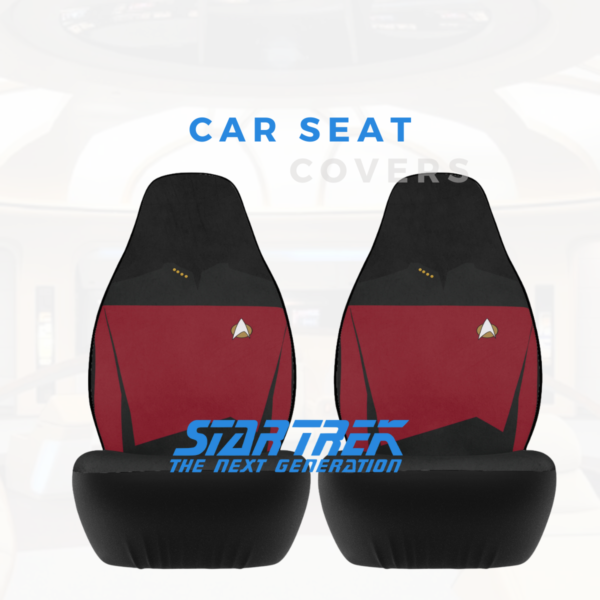 Starfleet Car Seat Covers (set of 2)