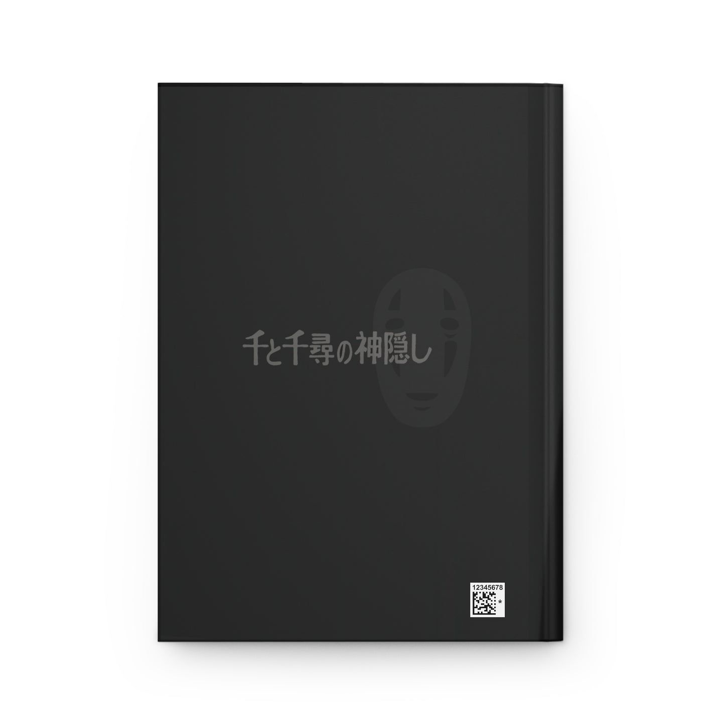 No Face inspired Notebook, Hardcover