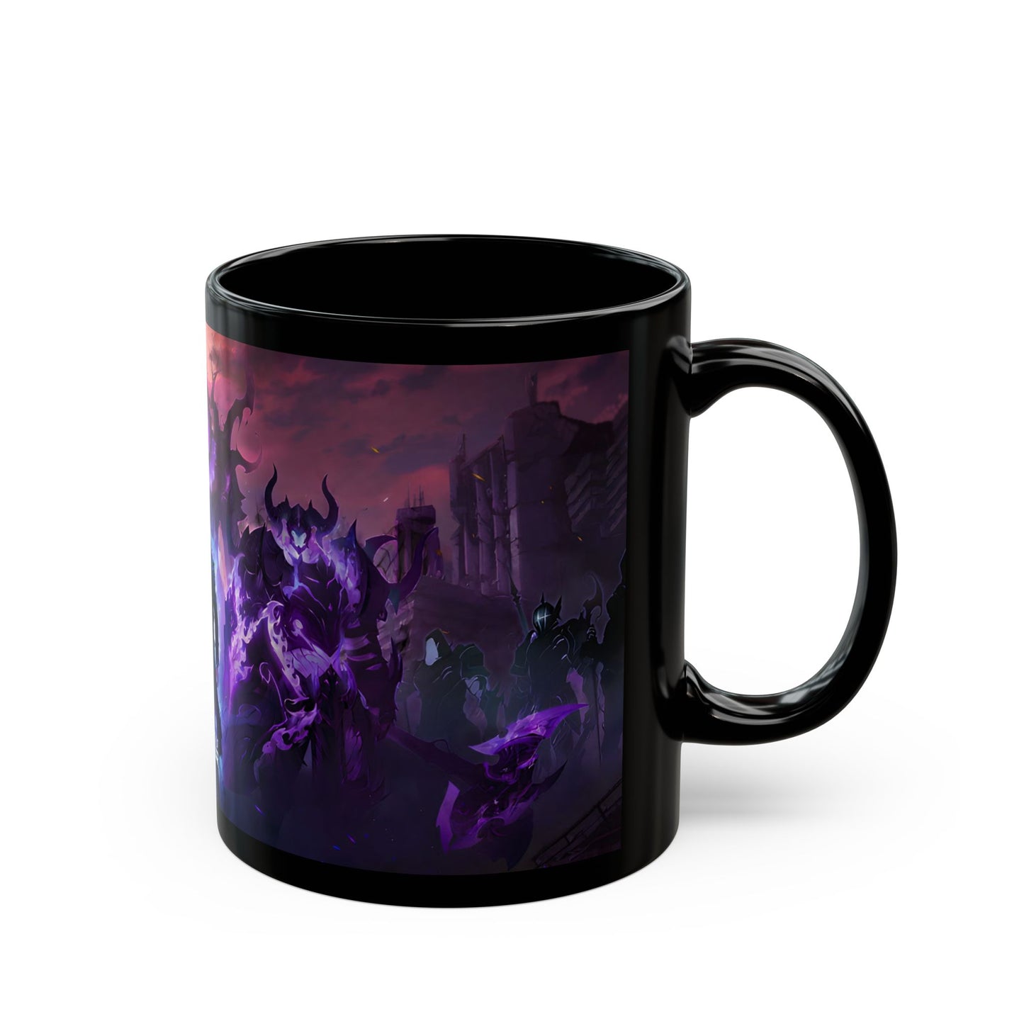 Solo Leveling Mug, Sung Jin-Woo Black Cup