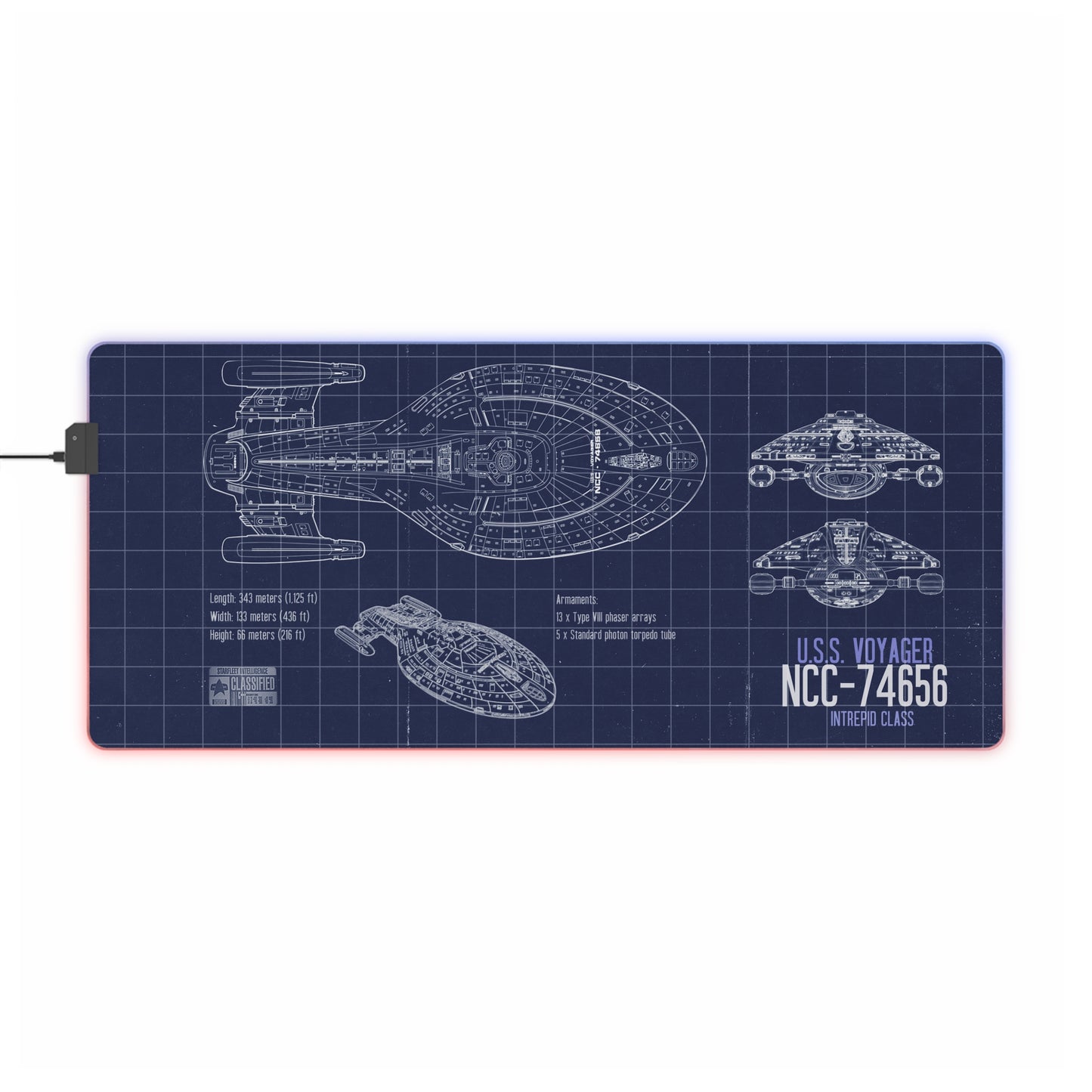Voyager blueprint LED Gaming