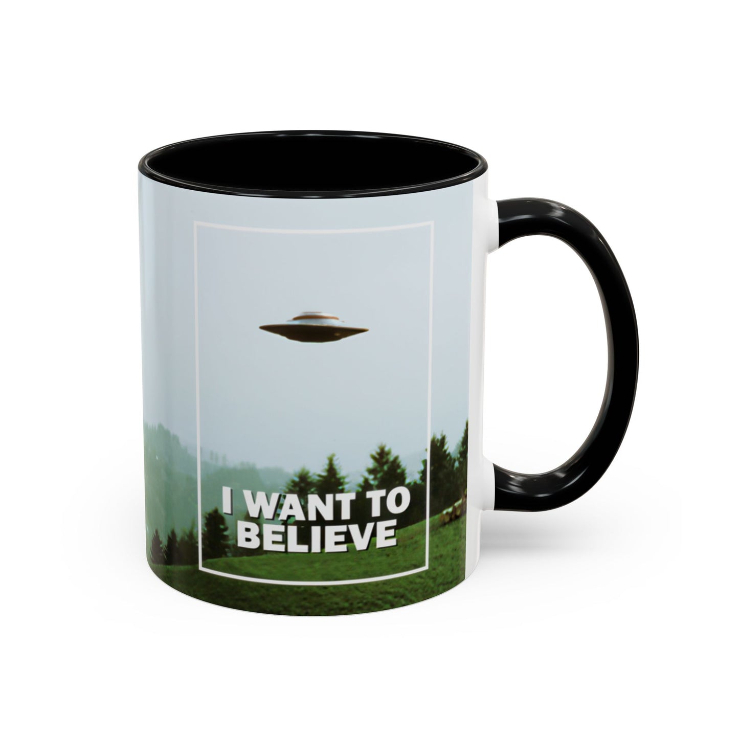 X-Files 'I Want to Believe' Mug, Coffee Cup