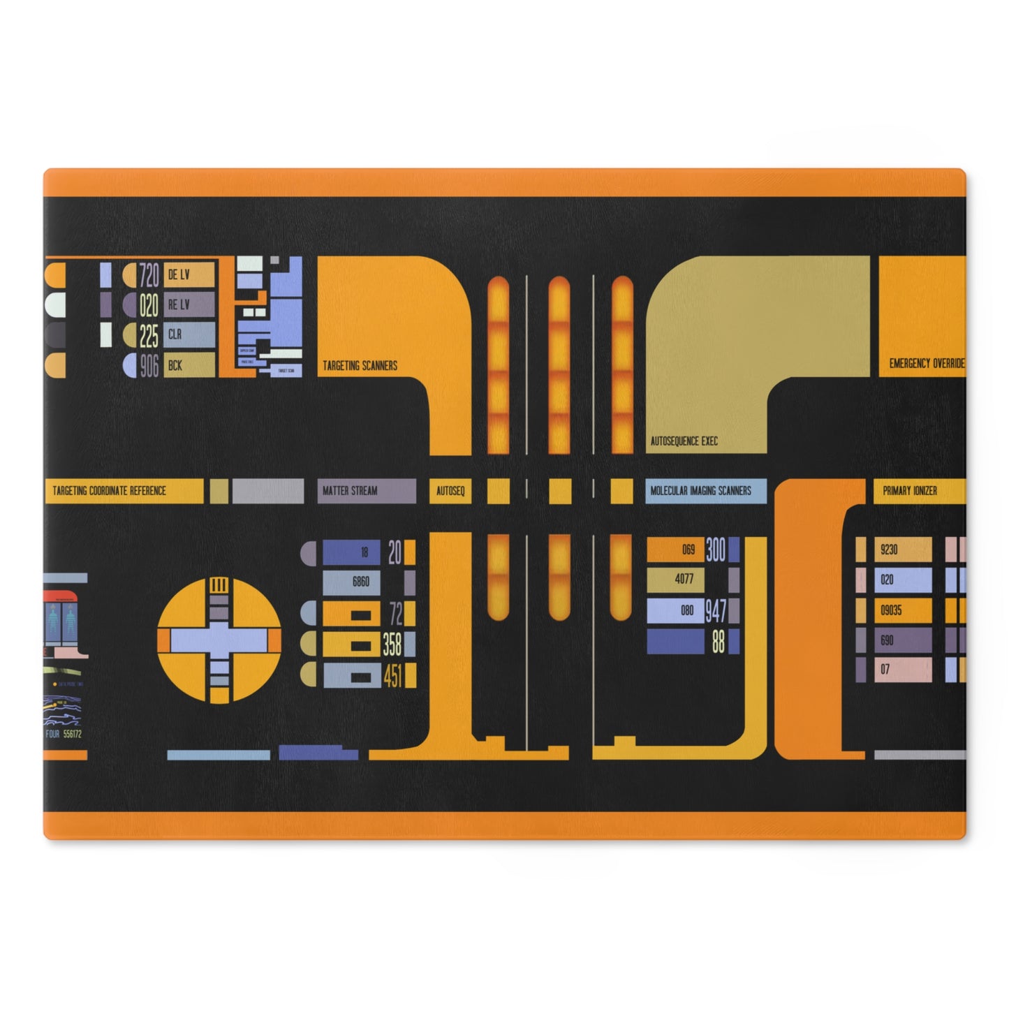 LCARS Transporter Console