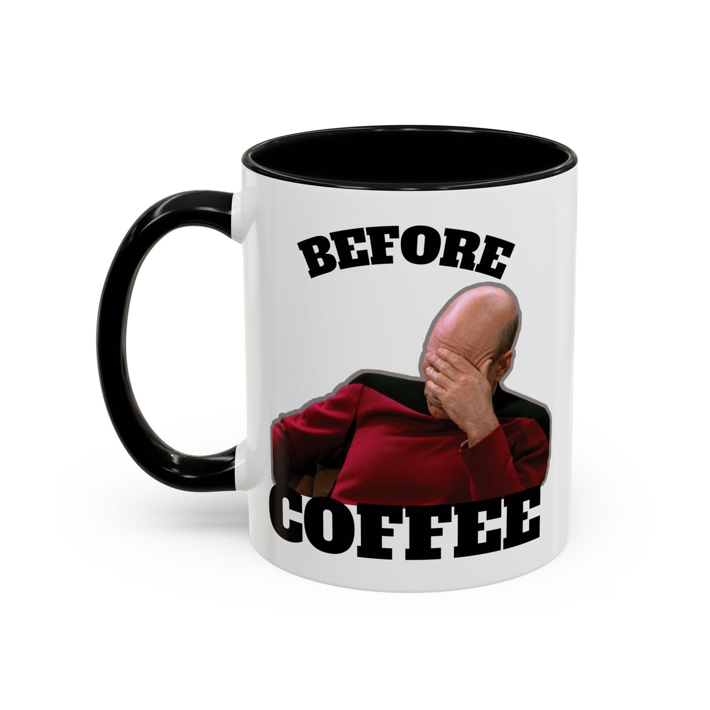 Picard Coffee Mug, Before & After