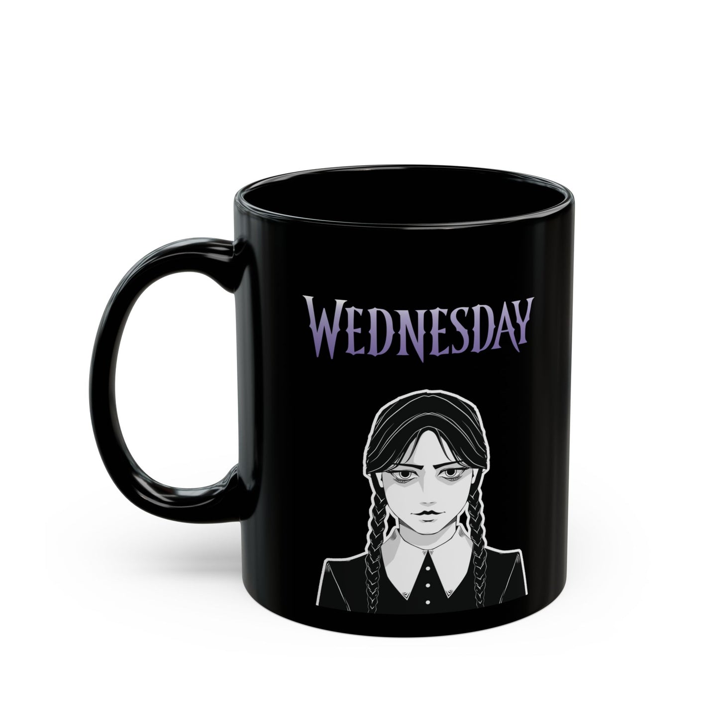 Wednesday Addams Mug, We're not friends
