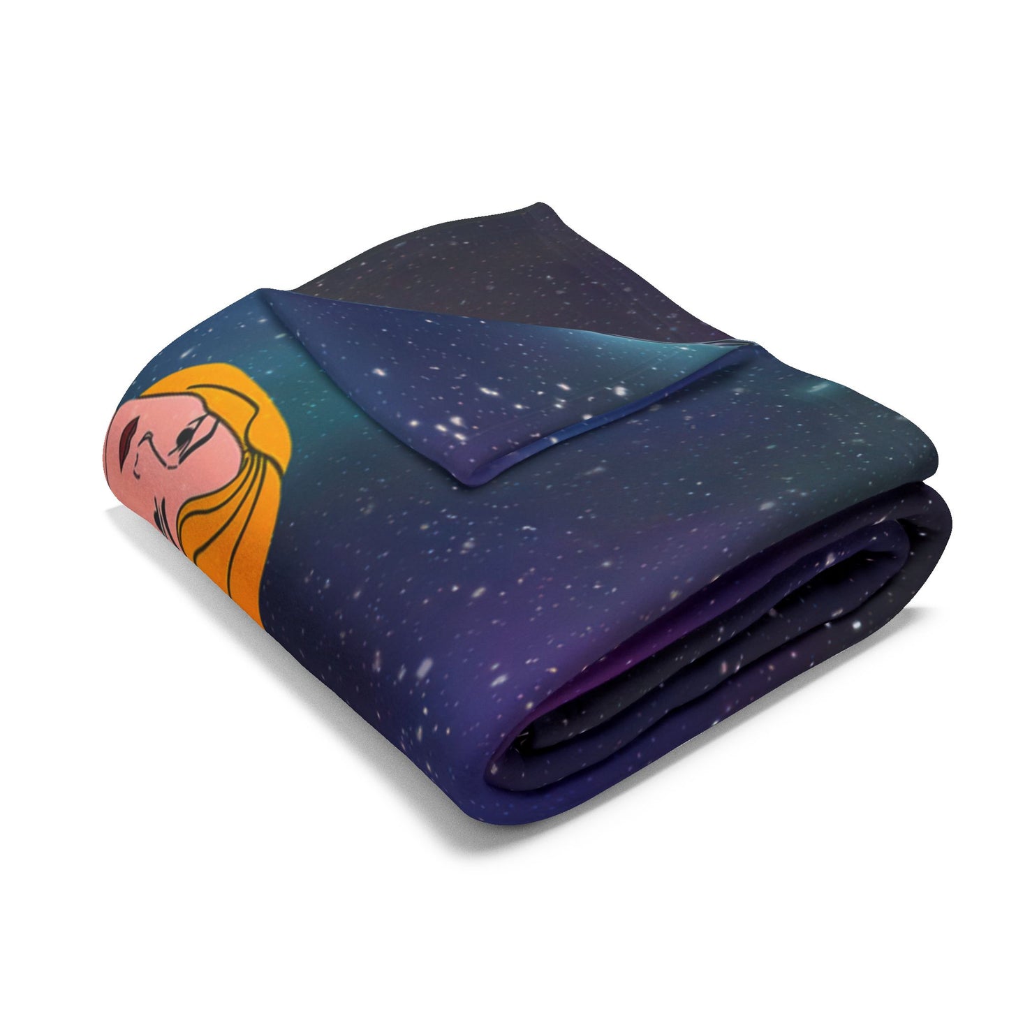 Cartoon Trek Retro Fleece Blanket