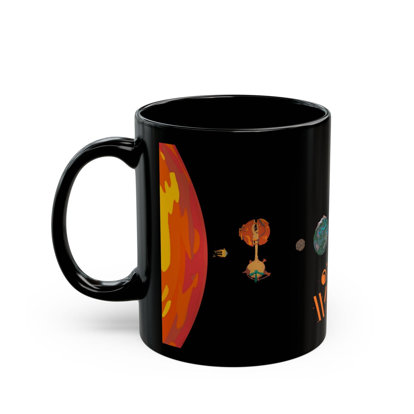 Outer Wilds Mug, Solar System Coffee Cup