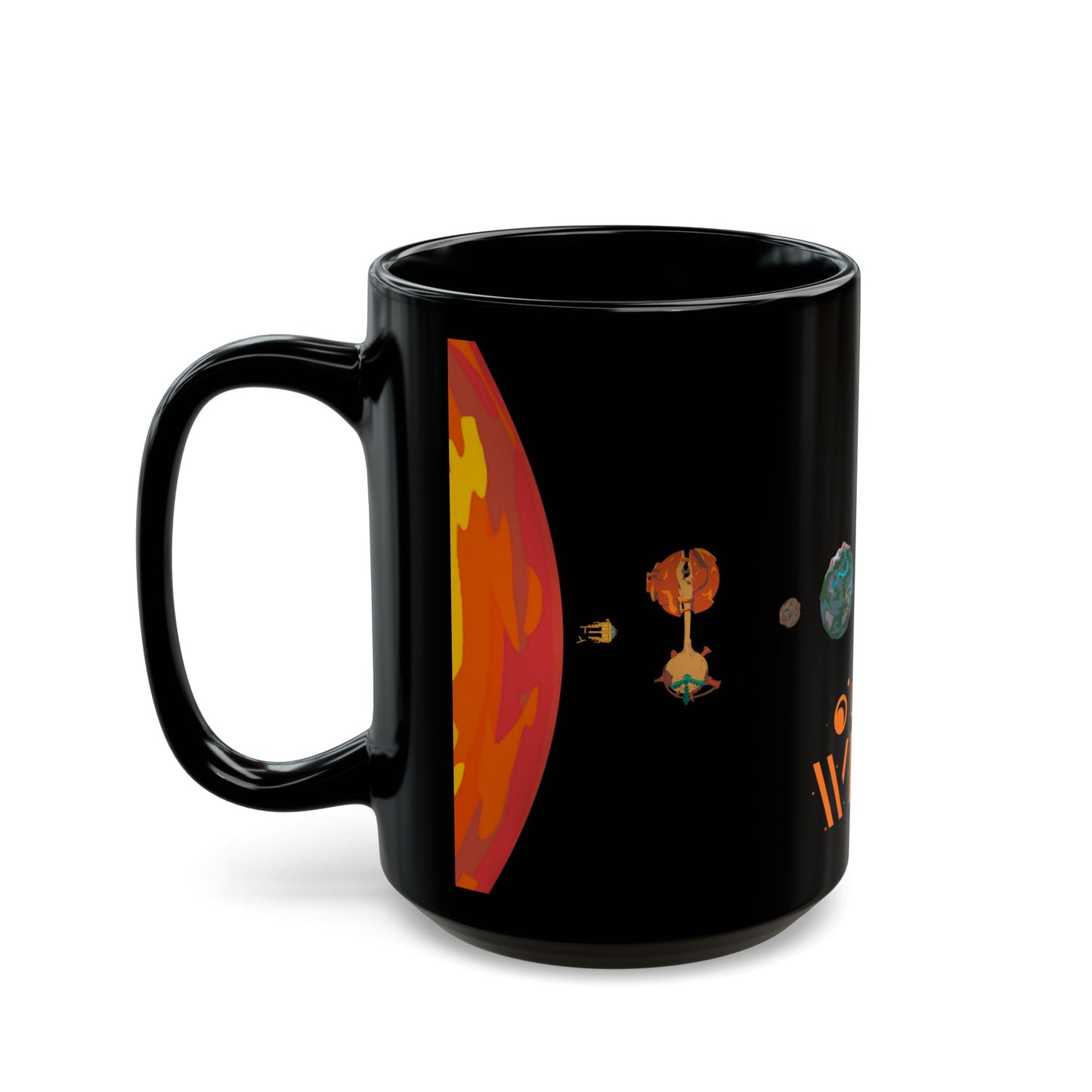 Outer Wilds Mug, Solar System Coffee Cup
