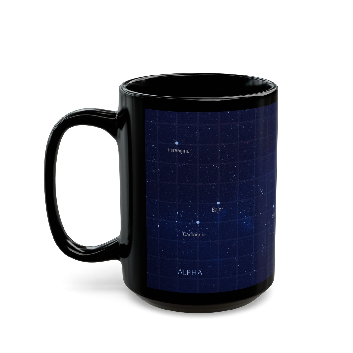 Galaxy Mug, Planets of Trek Cup