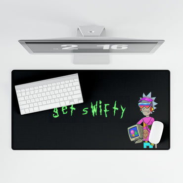 Get Swifty Rick & Morty Mouse Pad