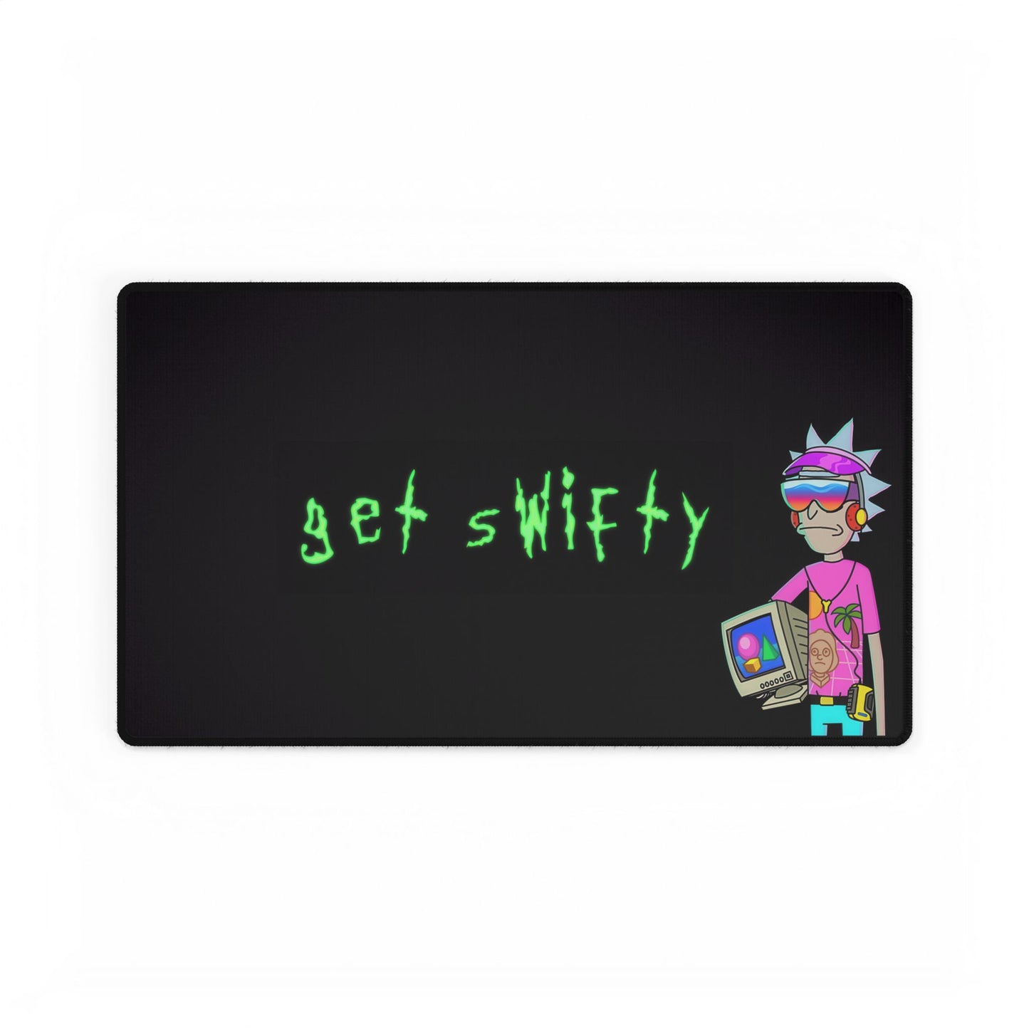 Get Swifty Rick & Morty Mouse Pad