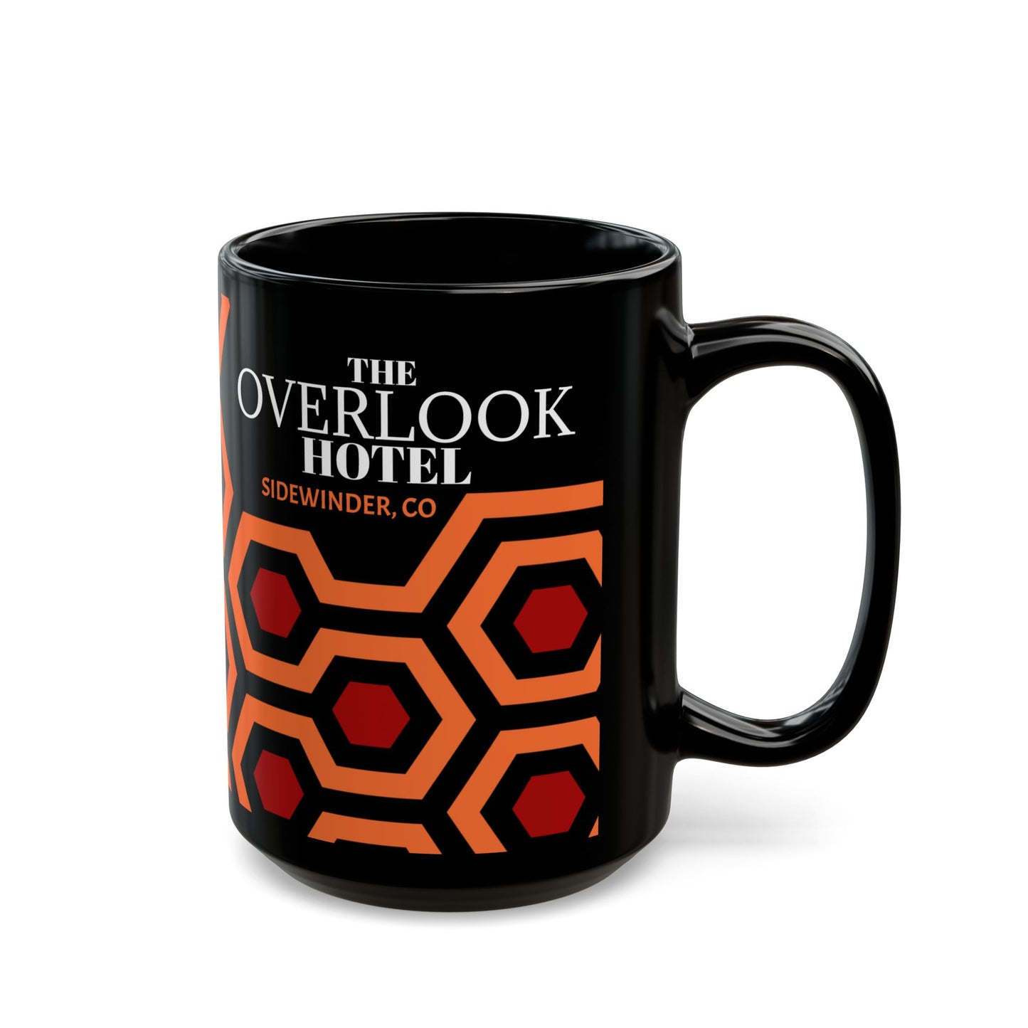 Shining Mug with Overlook Logo add Blood