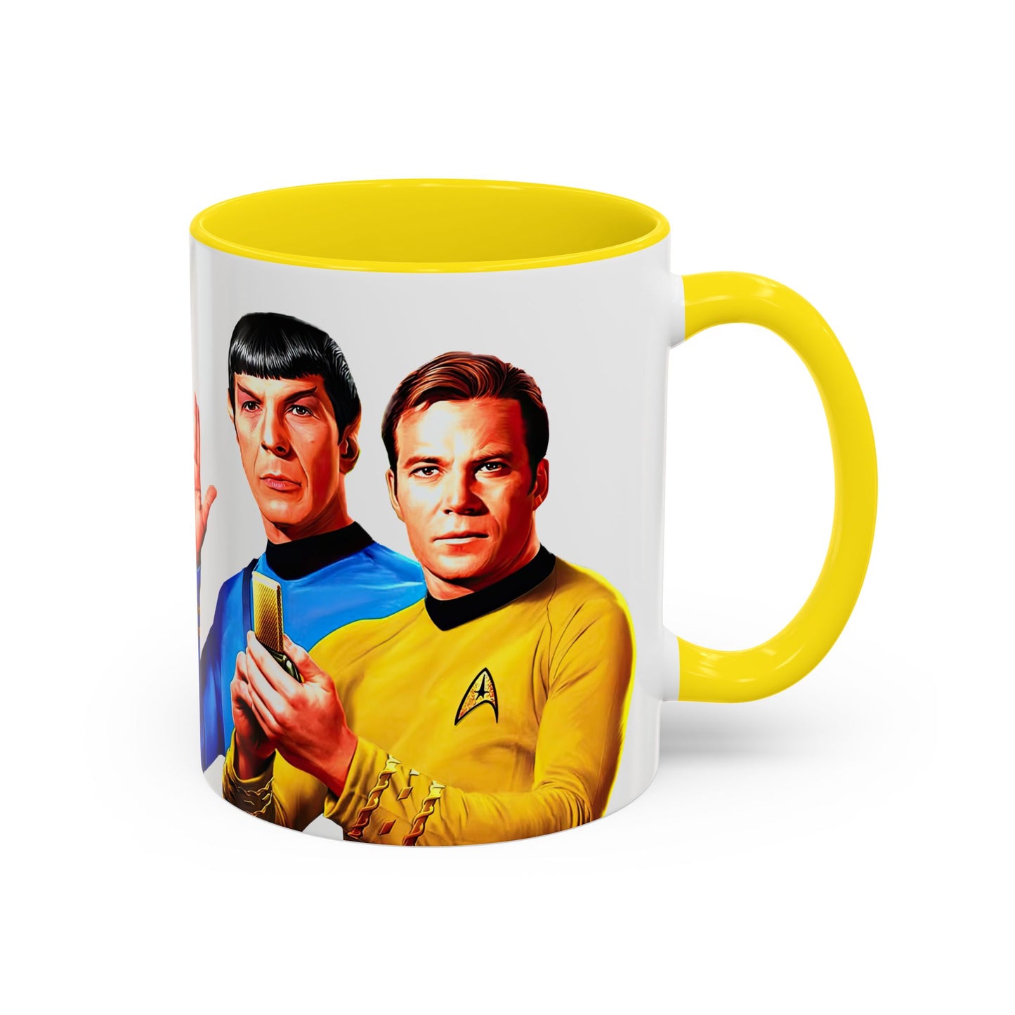 Kirk and Spck Coffee Mug, Original Series Mug
