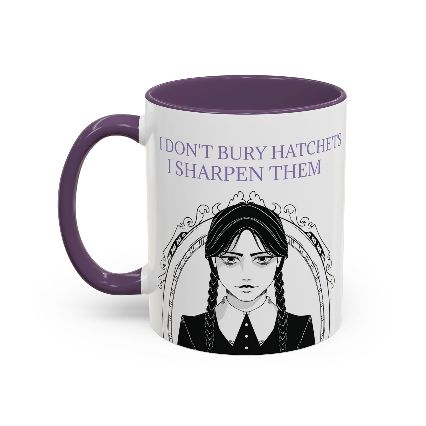 Wednesday Addams Mug, Bury the Hatchet