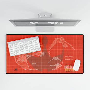 Klingon Blueprint, Bird of Prey Desk Mat