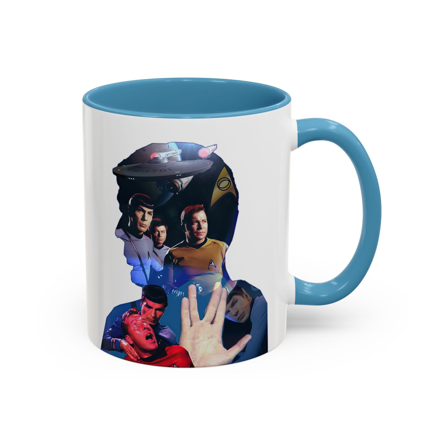 Spock Coffee Mug, Retro Trek