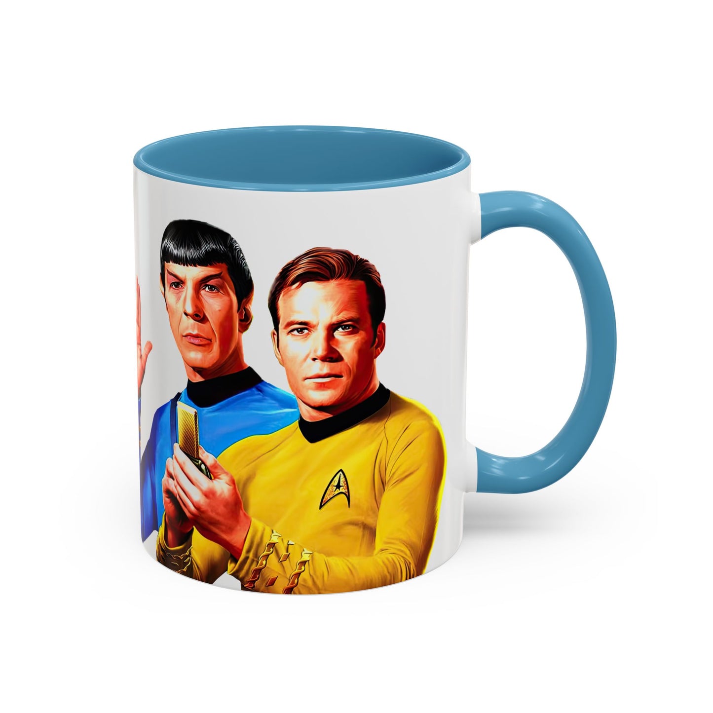 Kirk and Spck Coffee Mug, Original Series Mug