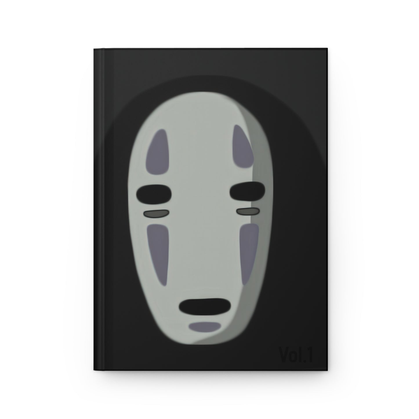No Face inspired Notebook, Hardcover