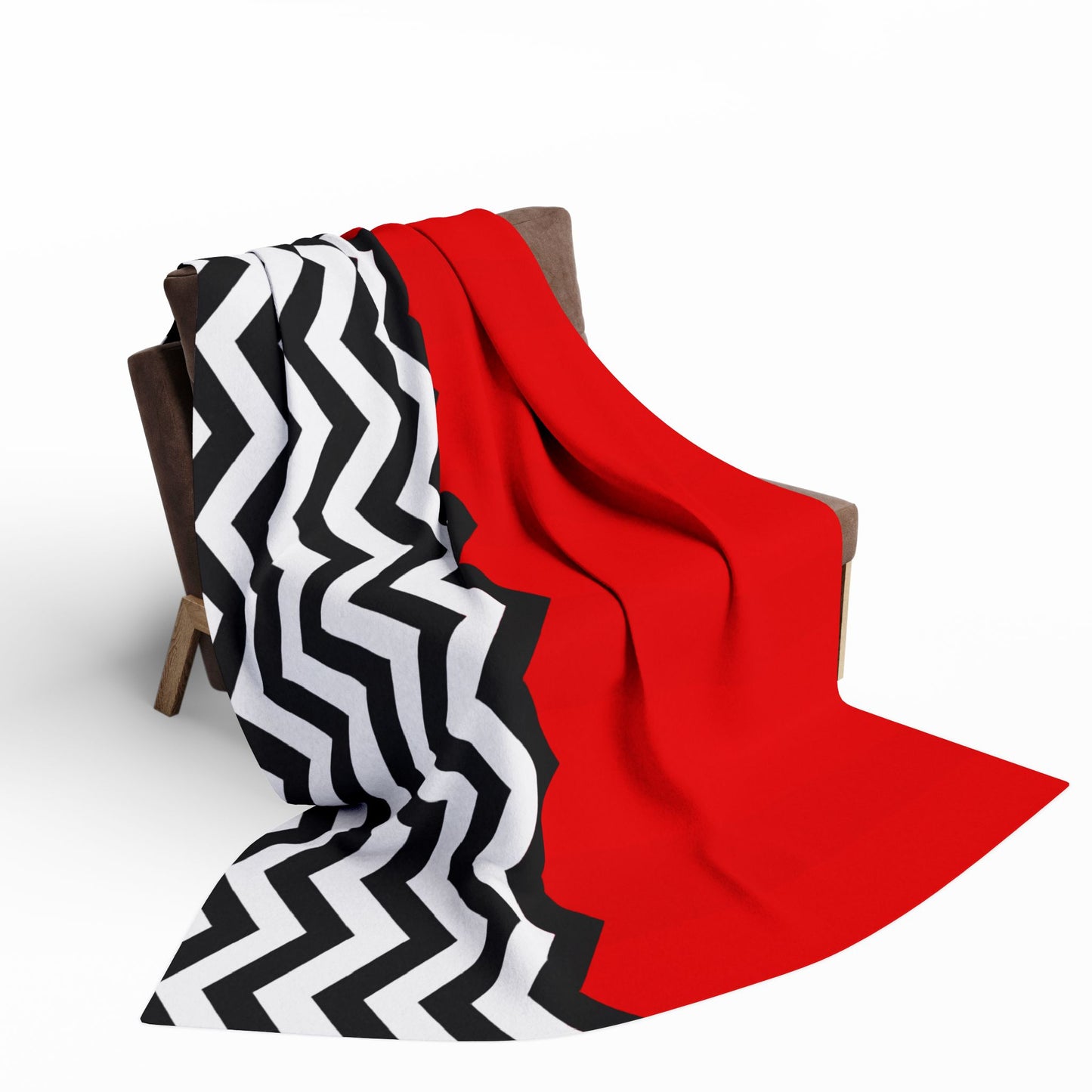 Twin Peaks Black Lodge Fleece Blanket, Cozy Throw