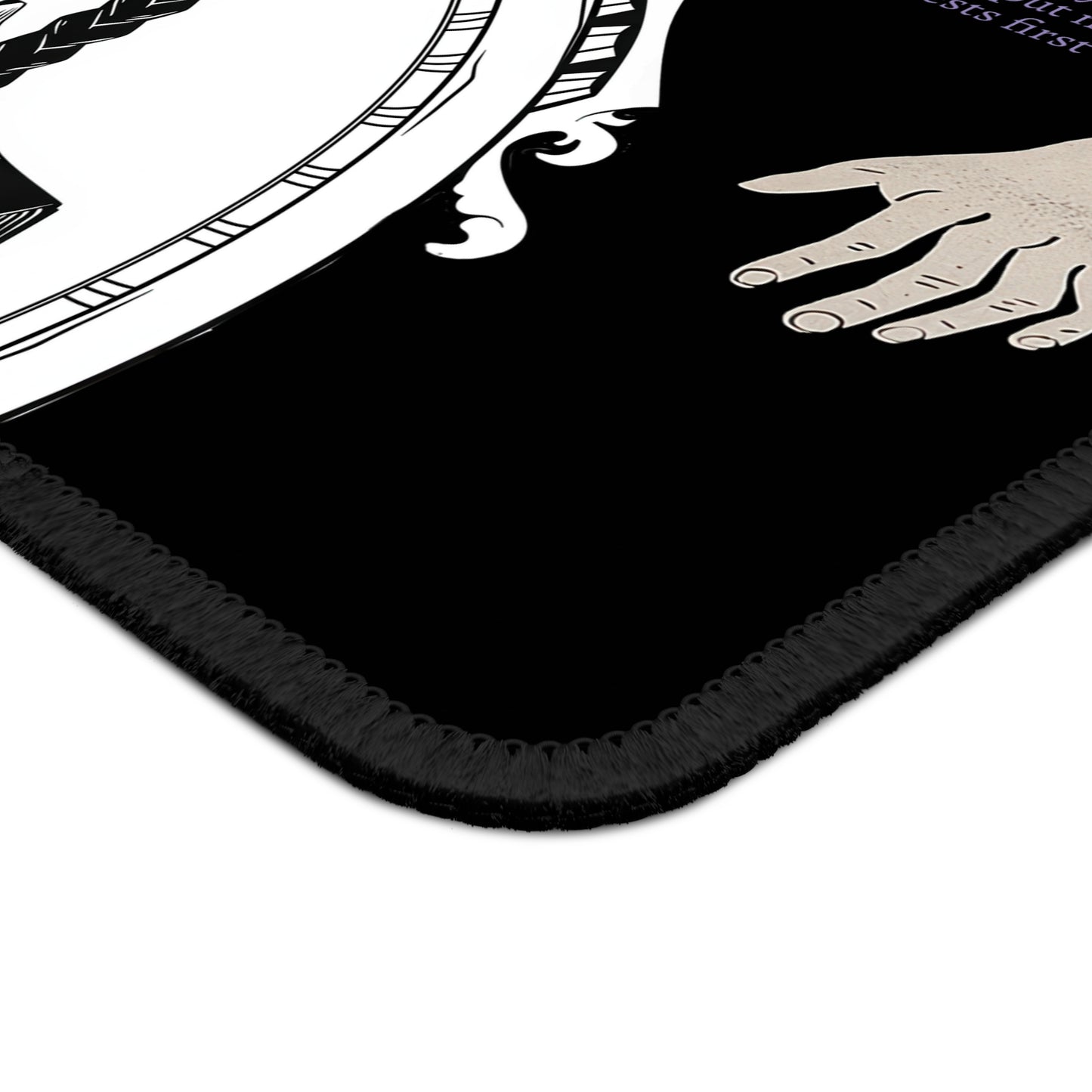 Wednesday Addams Quotes Desk Mat