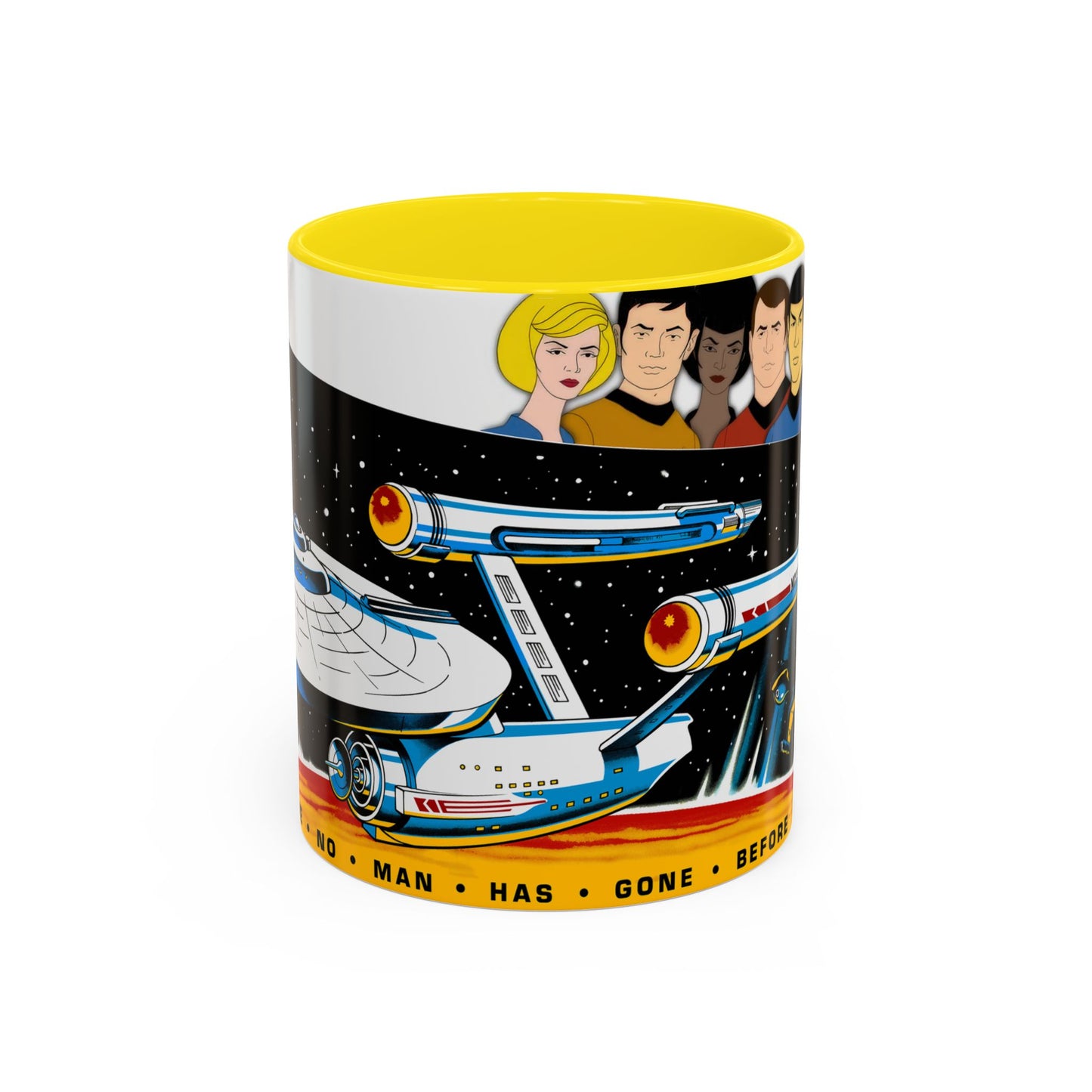 Star Trek Original Series Mug, Animated Cup