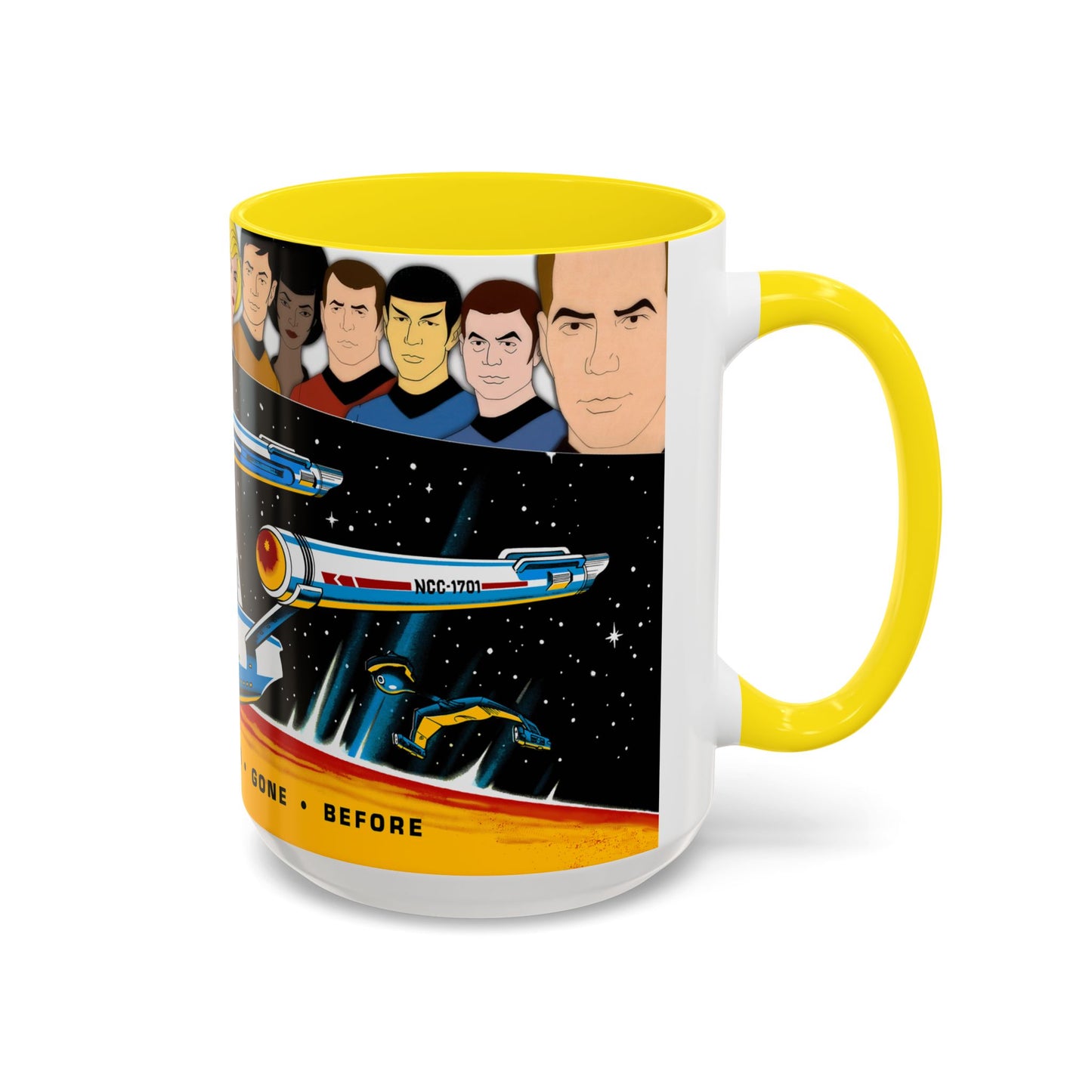 Star Trek Original Series Mug, Animated Cup