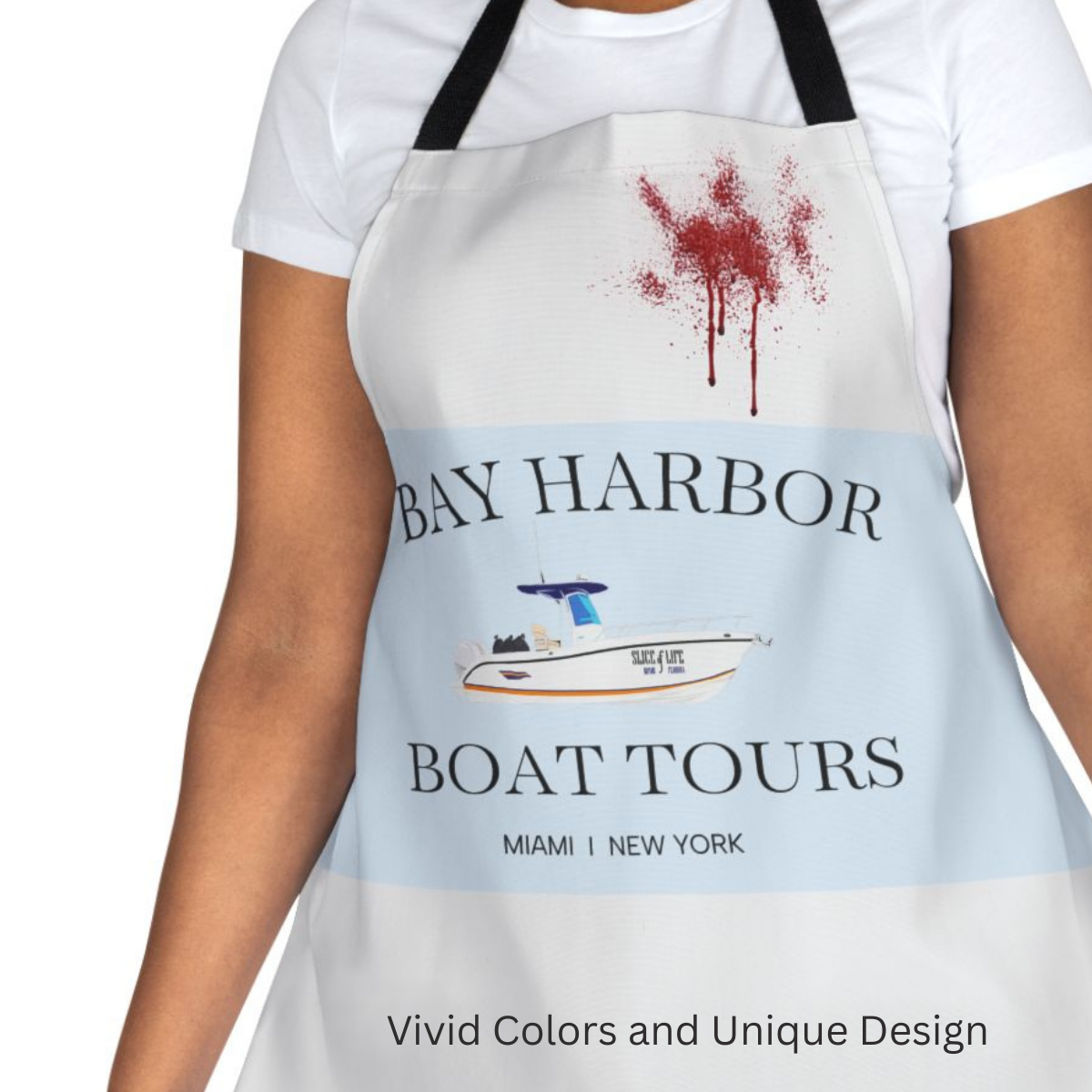 Bay Harbor Boat Tour Cooking Apron, Dexter