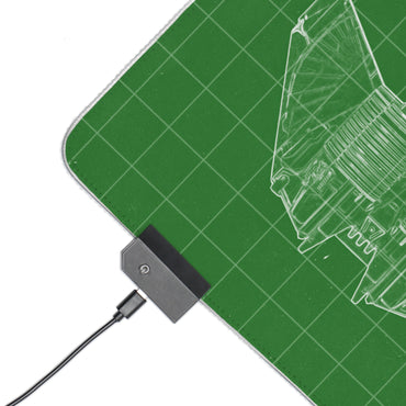 Klingon Blueprint LED Bird of Prey