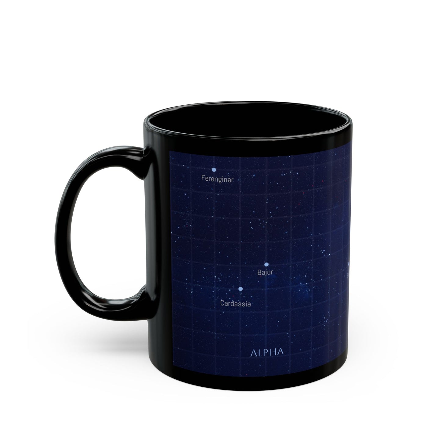 Galaxy Mug, Planets of Trek Cup