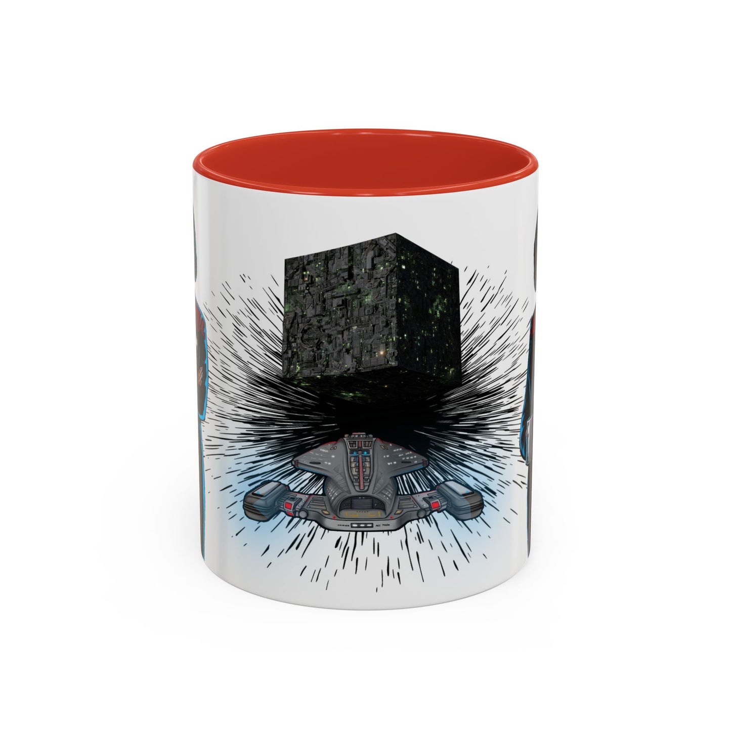 Captain Janeway Mug, U.S.S. Voyager Coffee Cup