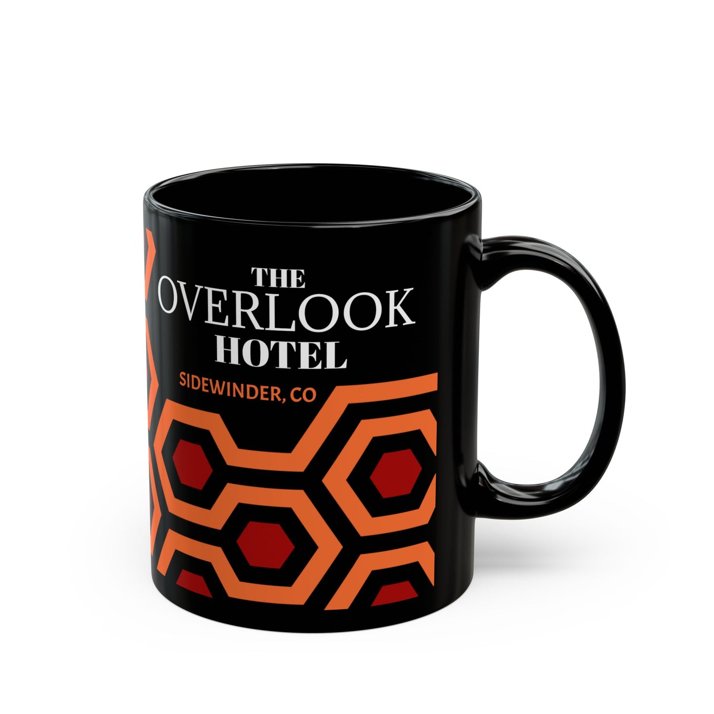 Shining Mug with Overlook Logo add Blood