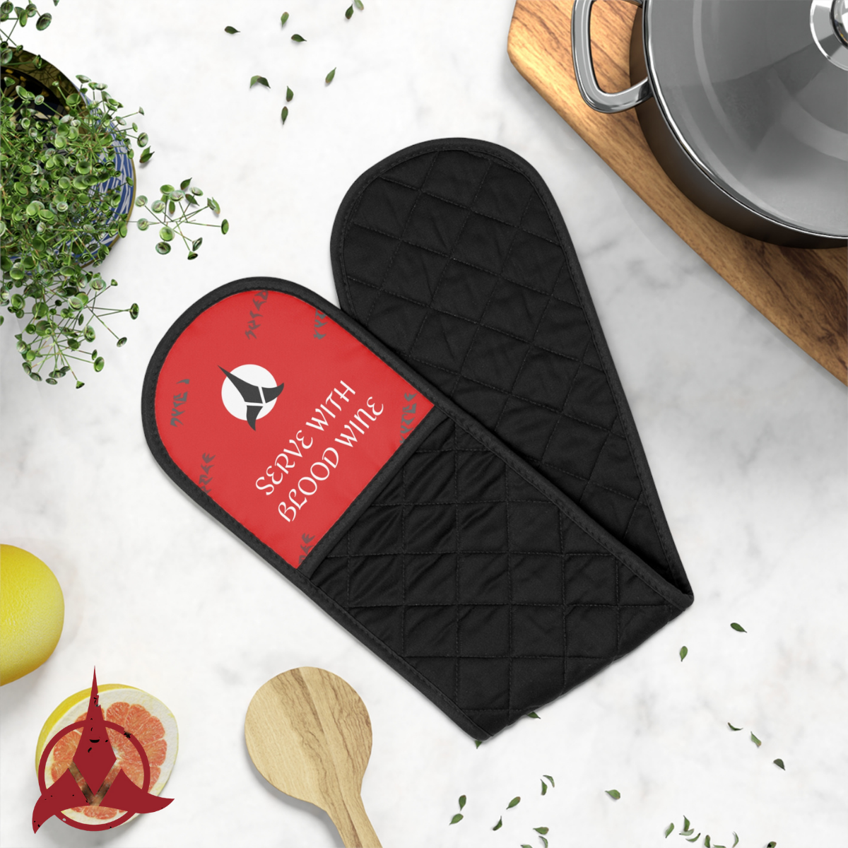 Klingon Oven Mitts