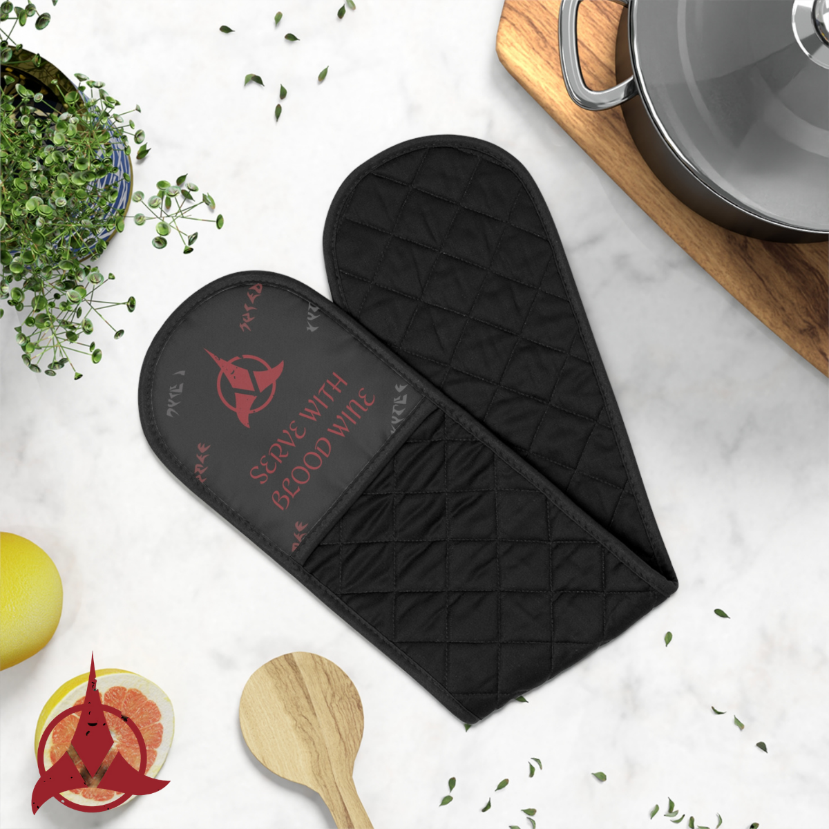 Klingon Oven Mitts