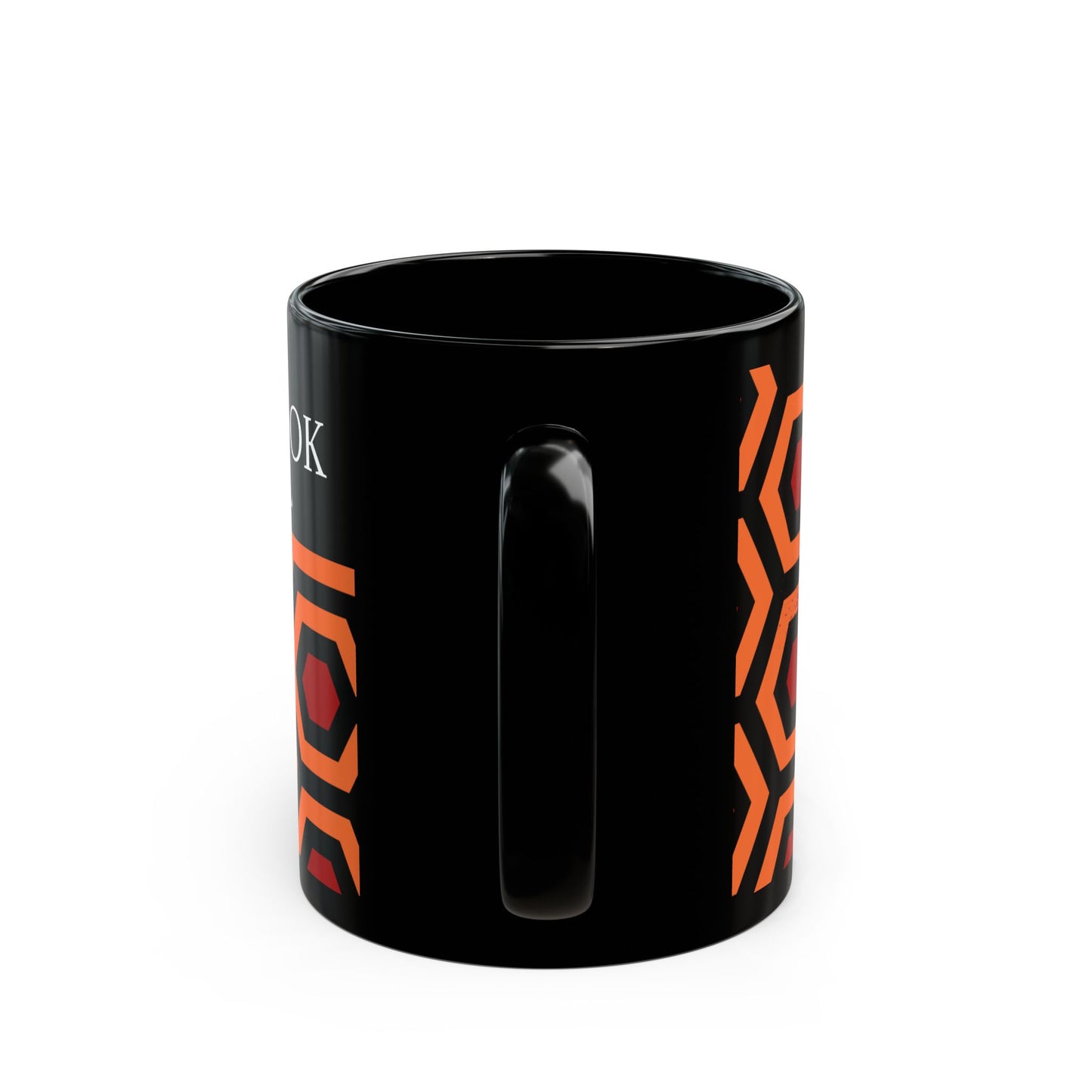 Shining Mug with Overlook Logo add Blood
