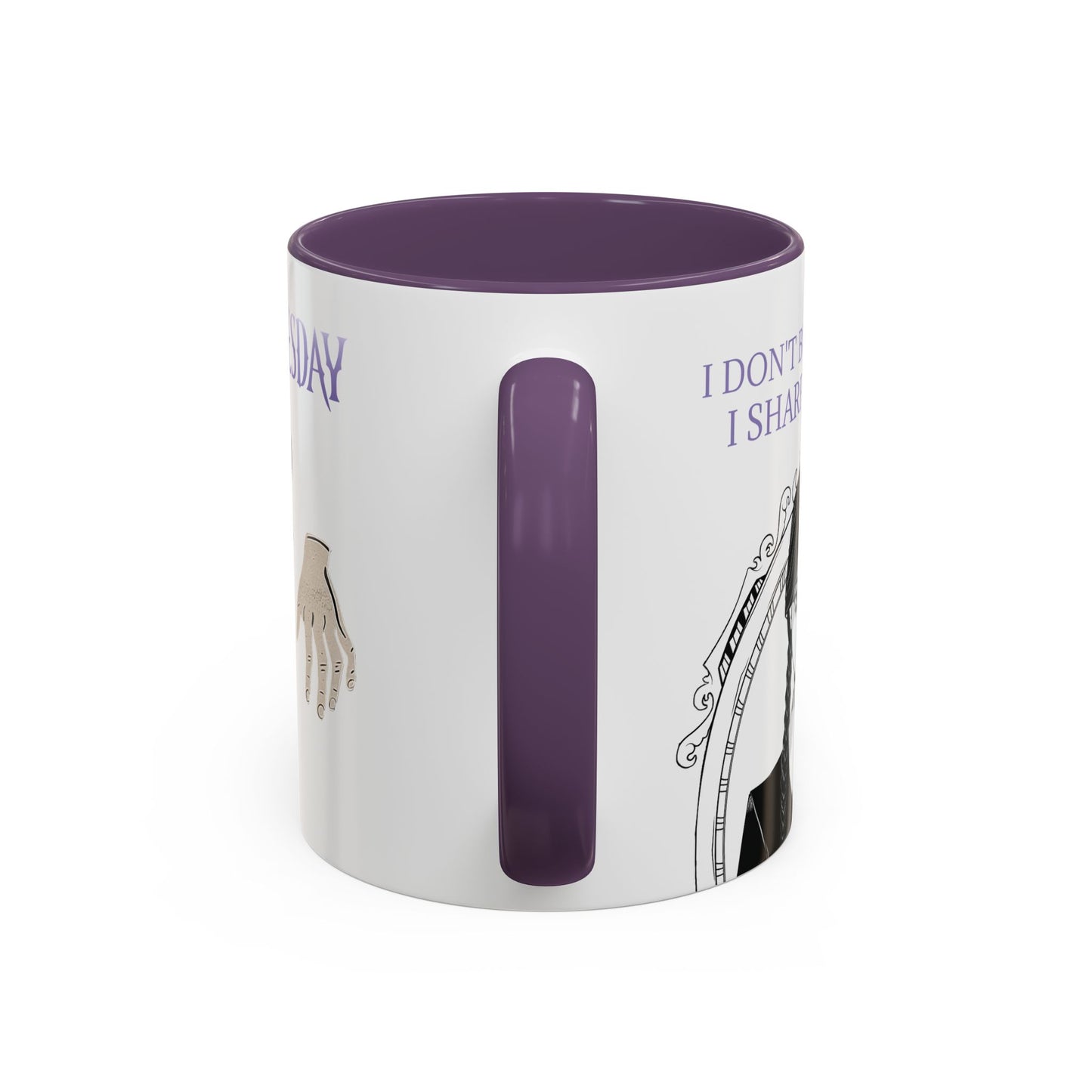 Wednesday Addams Mug, Bury the Hatchet