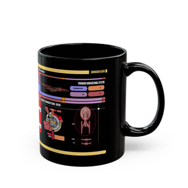 USS Enterprise E Mug, LCARS Cup
