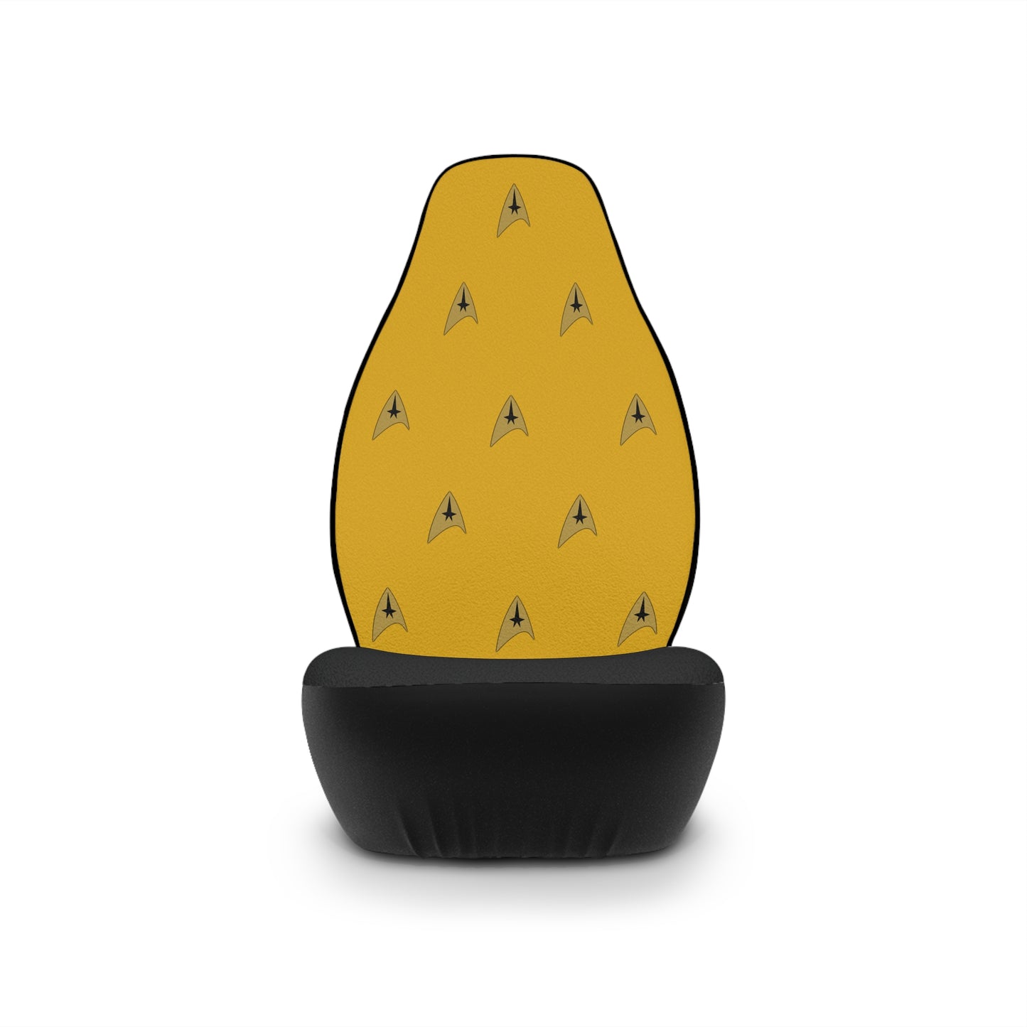 Captain Kirk Car Seat Covers (set of 2), Gold