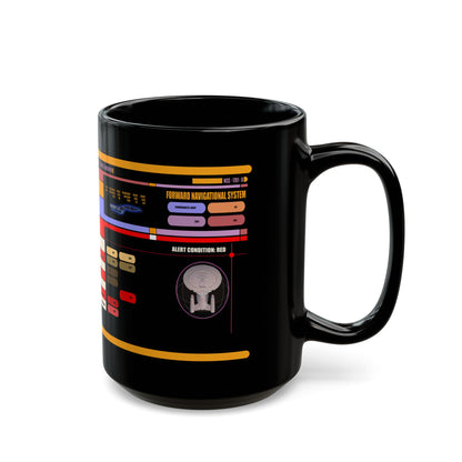 USS Enterprise D Mug, LCARS Cup