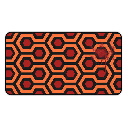 Overlook Hotel carpet pattern mousepad, The Shining Desk mat I Horror Movie Fan Gift, Desk Protector Gothic Playmmat, Stephen King Mouse Pad