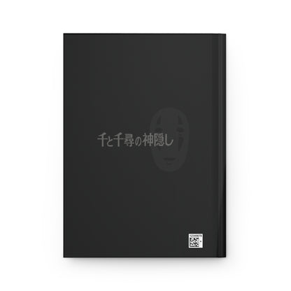 No Face inspired Notebook, Hardcover