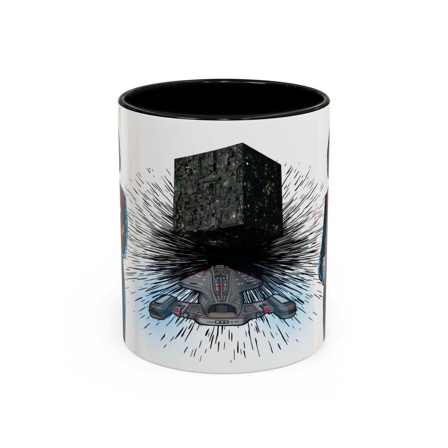 Captain Janeway Mug, U.S.S. Voyager Coffee Cup
