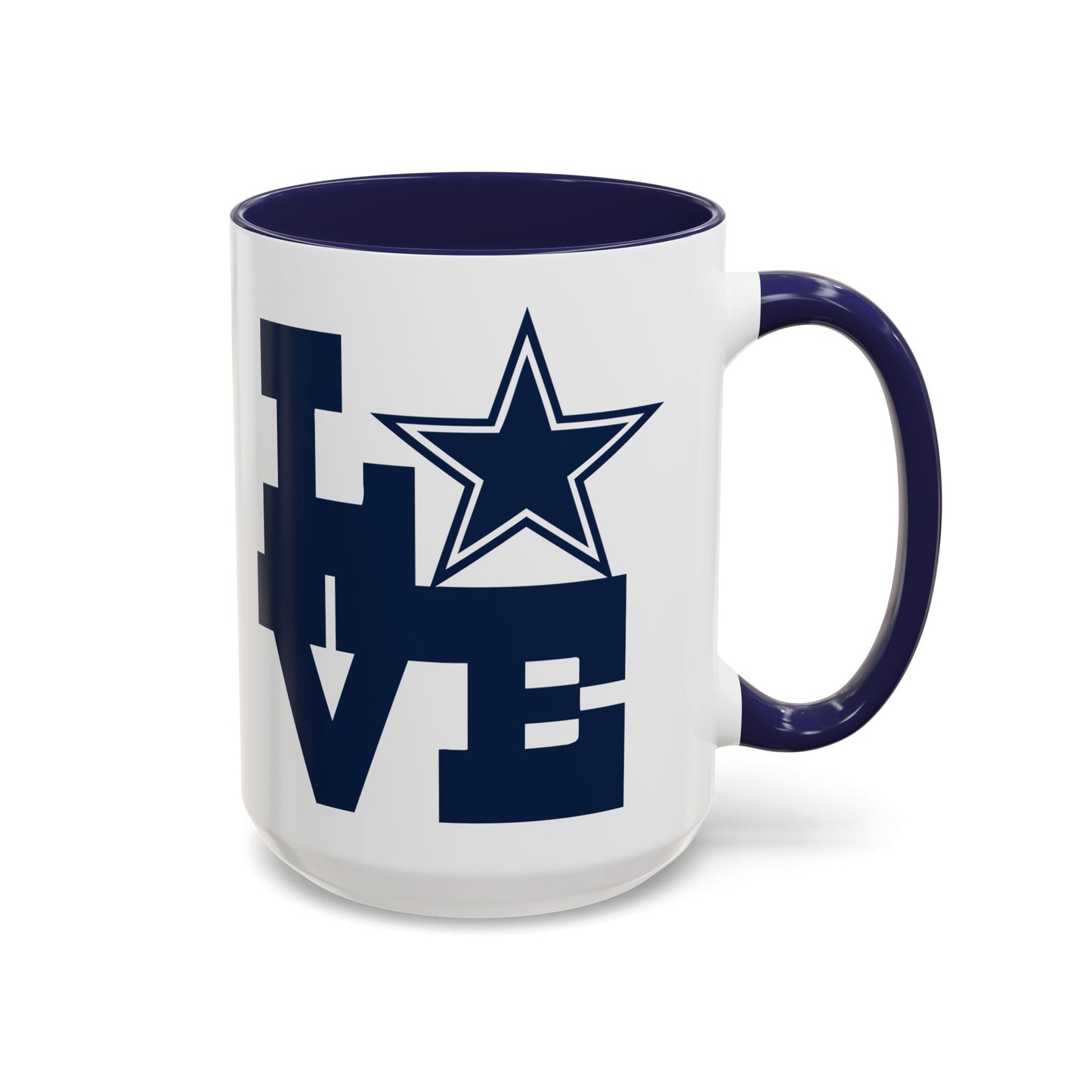 Dallas Cowboys Mug, Love Cup