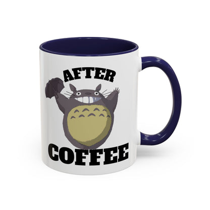 Totoro Coffee Mug, Before & After