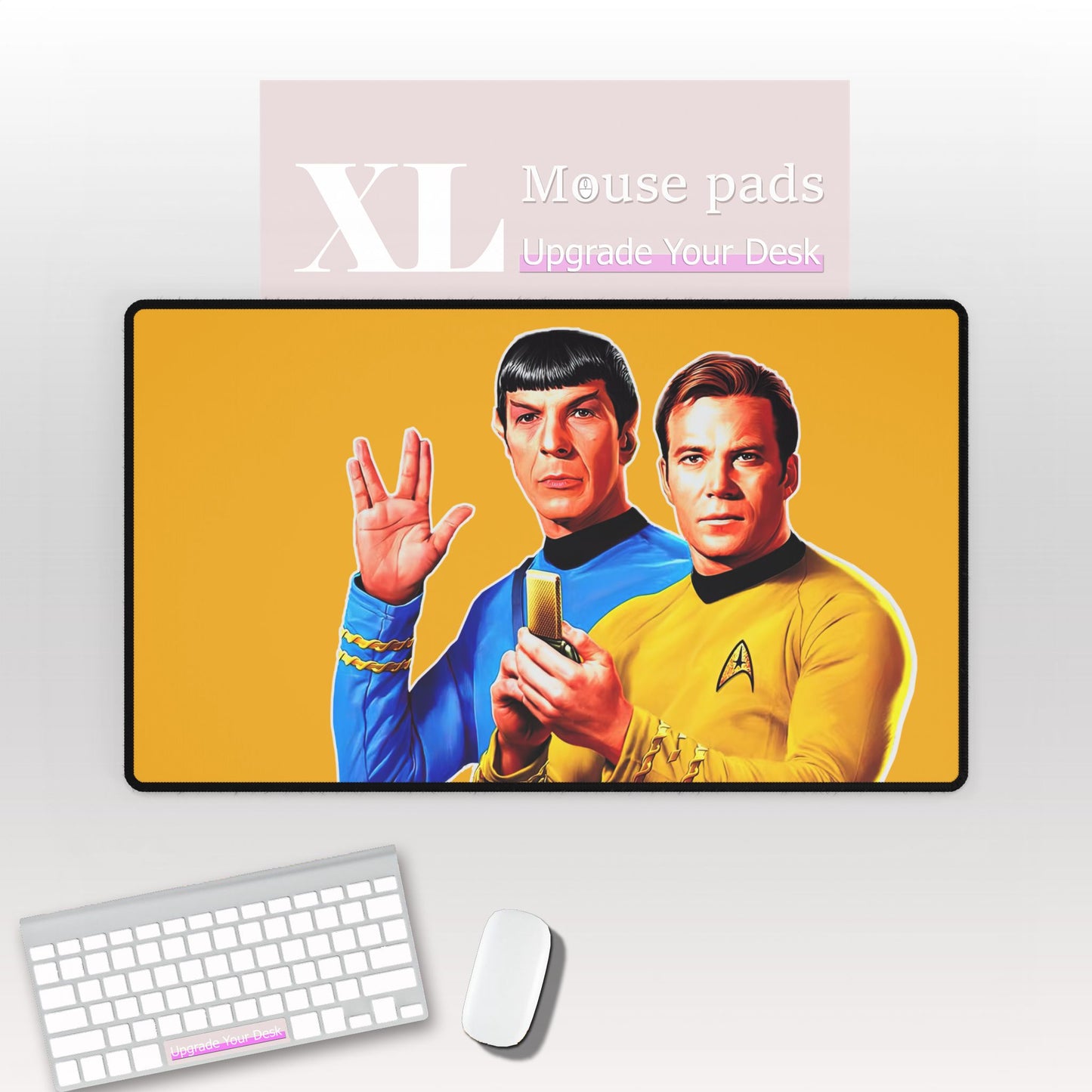 Retro Kirk and Spock
