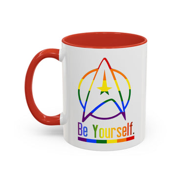Star Trek Pride Coffee Mug,  'Make It Gay' Cup