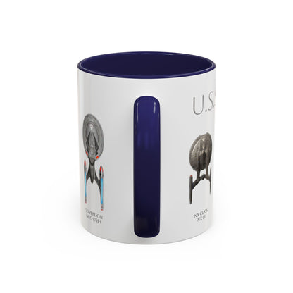 U.S.S. Enterprise Mug, TOS and TNG Coffee Cup
