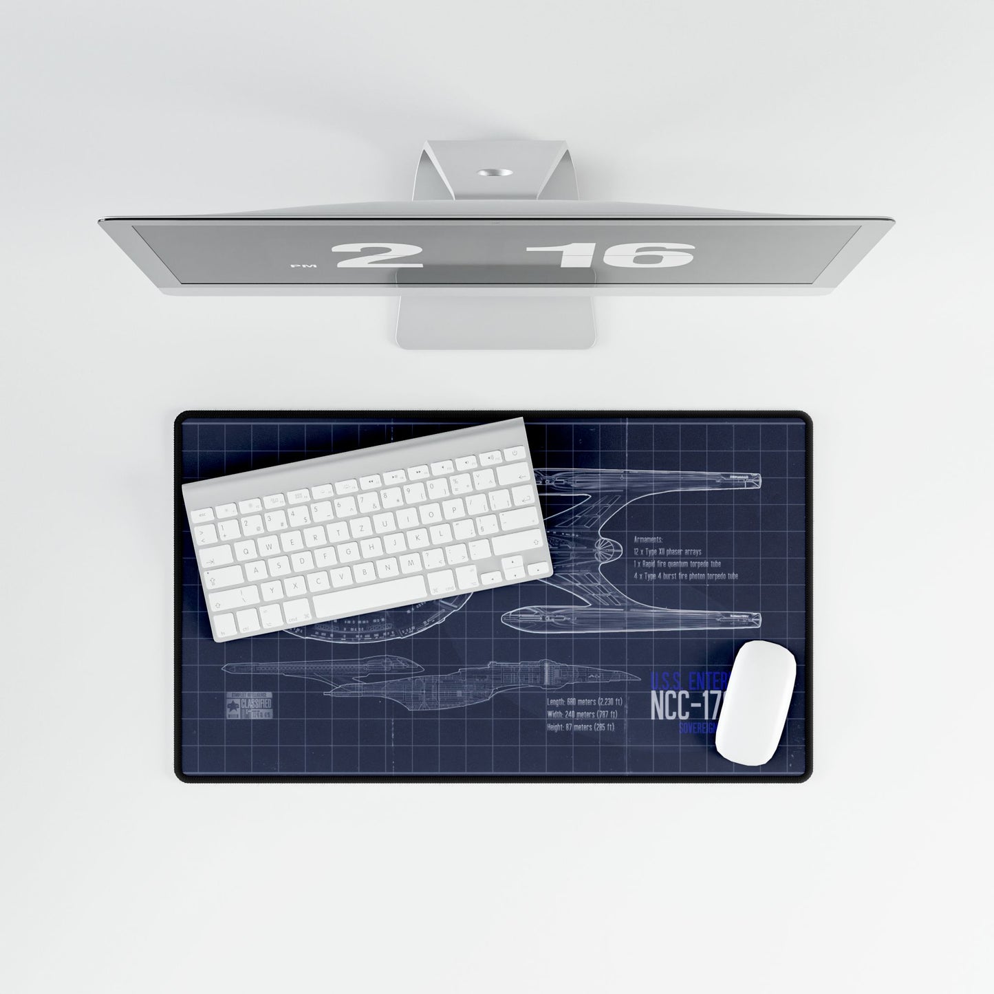 USS Enterprise E Blueprint