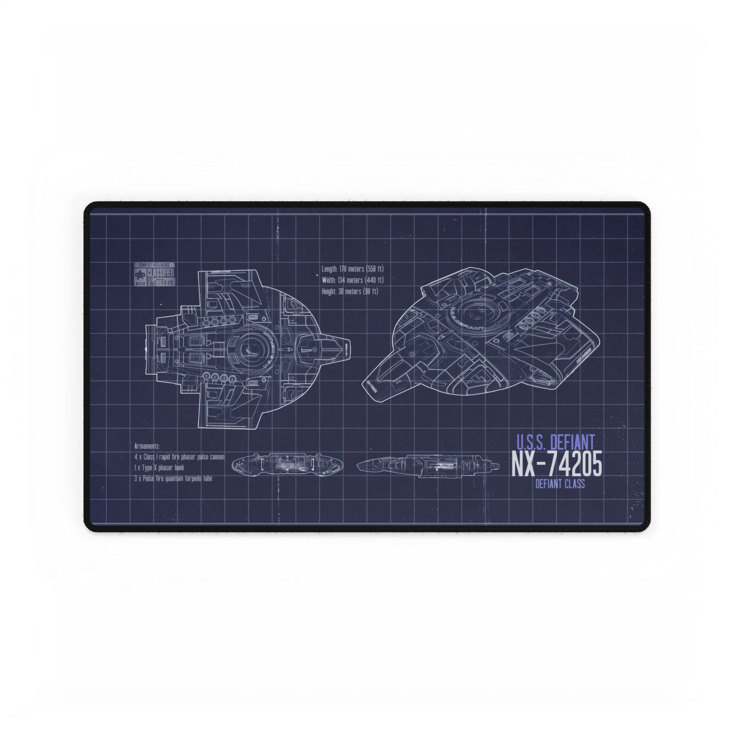USS Defiant Blueprint, Deep Space Nine